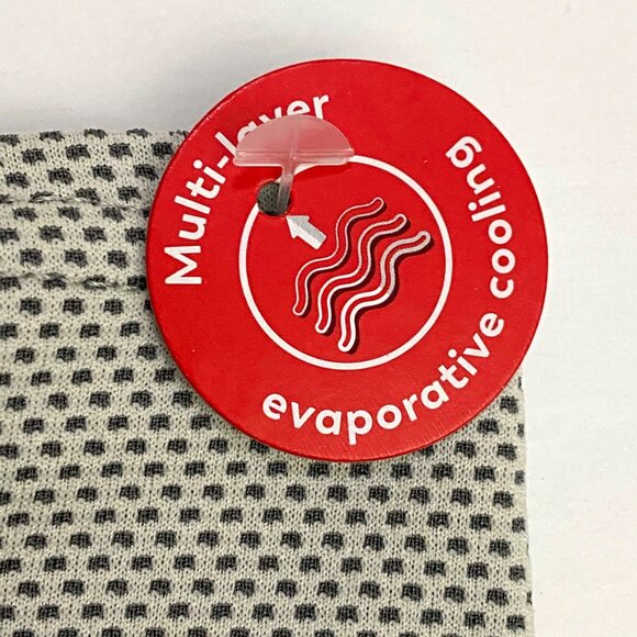 Reddy Dog Gaiter Neck Cooling Evaporates Water S/M 13”-19” Grey - Picture 2 of 7